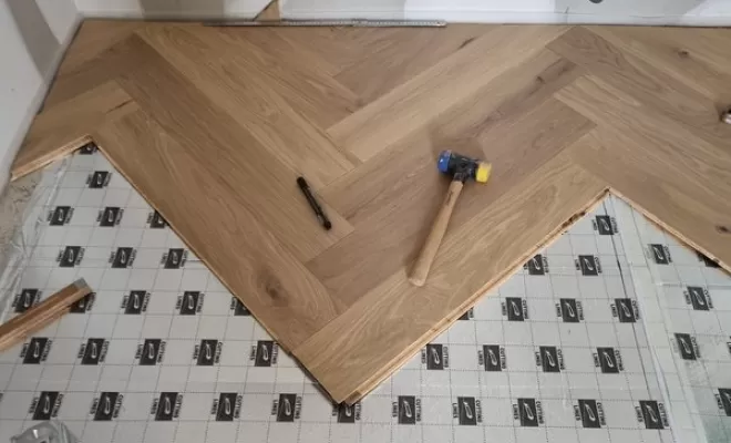 Parquet en bois, Béziers, Thomas Trujillo